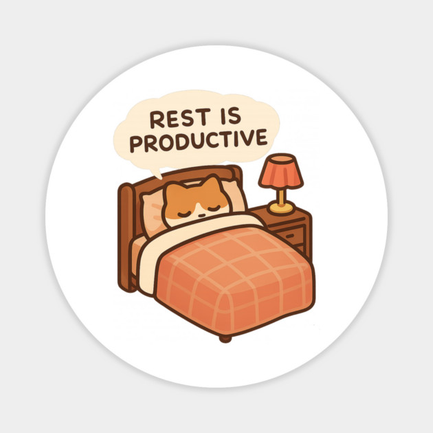 Rest Is Productive Magnet by Fauzi's Store