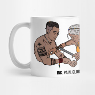 Ink. Pain. Glory. Mug