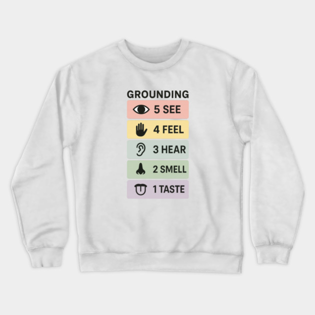 Grounding 5-4-3-2-1 Crewneck Sweatshirt by Fauzi's Store