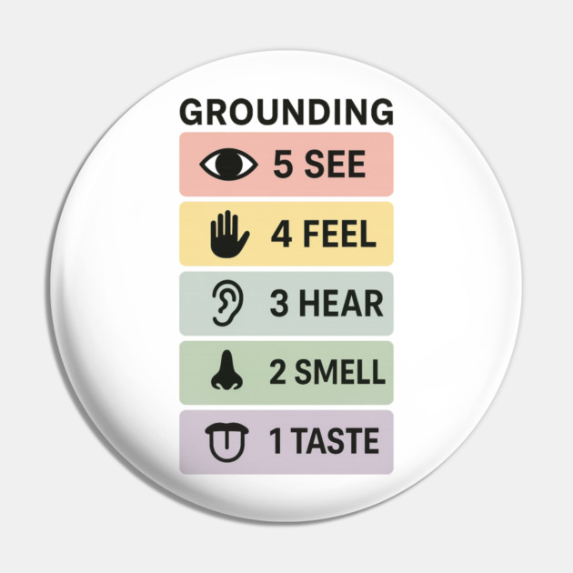 Grounding 5-4-3-2-1 Pin by Fauzi's Store