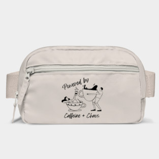Powered by Caffeine + Chaos Bag
