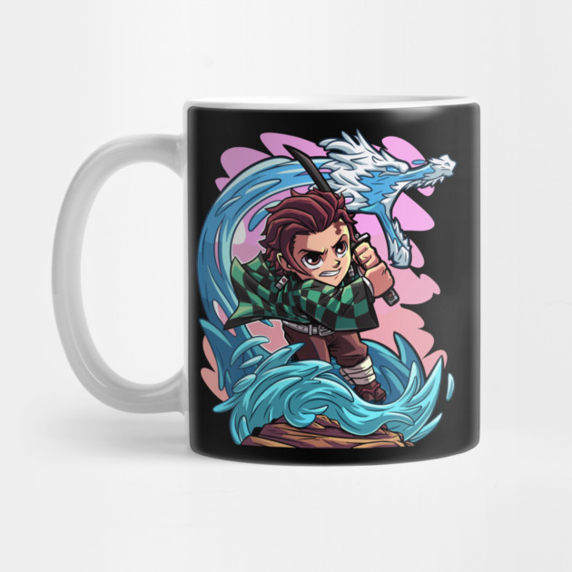 Chibi Tanjiro Water Style - Demon Slayer by Otaku Vibes