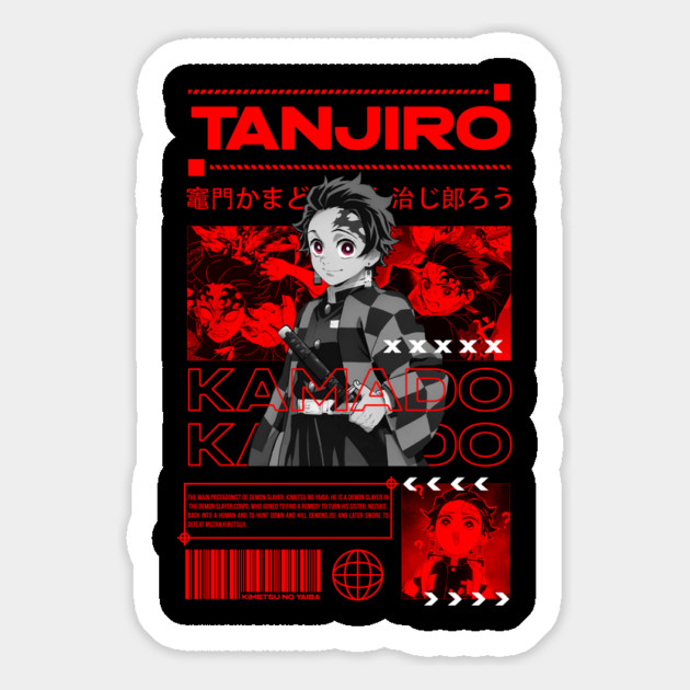 Demon Slayer Tanjiro Kamado Magnet by Otaku Vibes