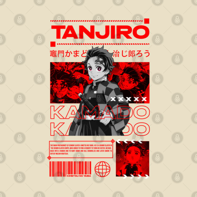 Demon Slayer Tanjiro Kamado by Otaku Vibes