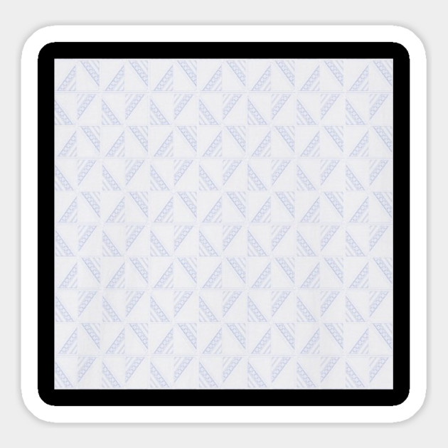 Hmong Tribal "Fan Blade" Pattern – Plai Jao (Thief Pattern) Magnet by Pimcolle