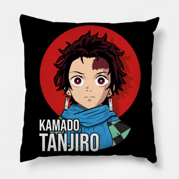 Demon Slayer Tanjiro Pillow by Otaku Vibes