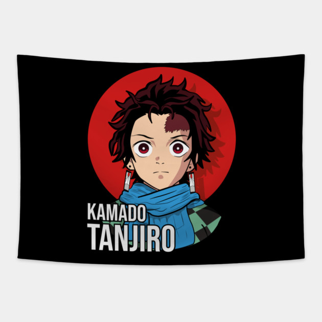 Demon Slayer Tanjiro Tapestry by Otaku Vibes