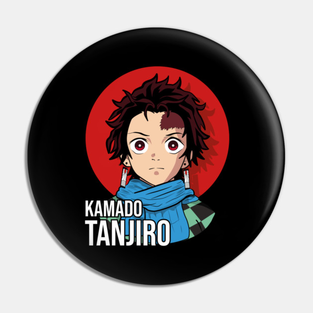 Demon Slayer Tanjiro Pin by Otaku Vibes