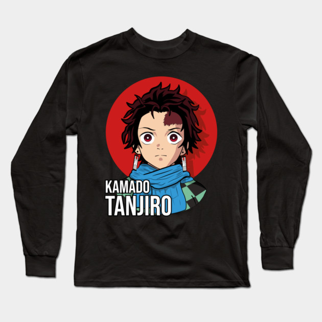 Demon Slayer Tanjiro Long Sleeve T-Shirt by Otaku Vibes