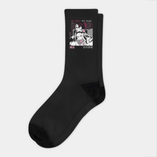 Demon Slayer Tanjiro And Nezuko Art Socks