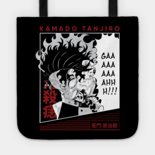 Demon Slayer Angry Moment Tote