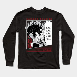 Demon Slayer Angry Moment Long Sleeve T-Shirt