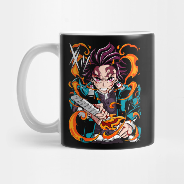 Demon Slayer Tanjiro Kamado Breathing Stance by Otaku Vibes