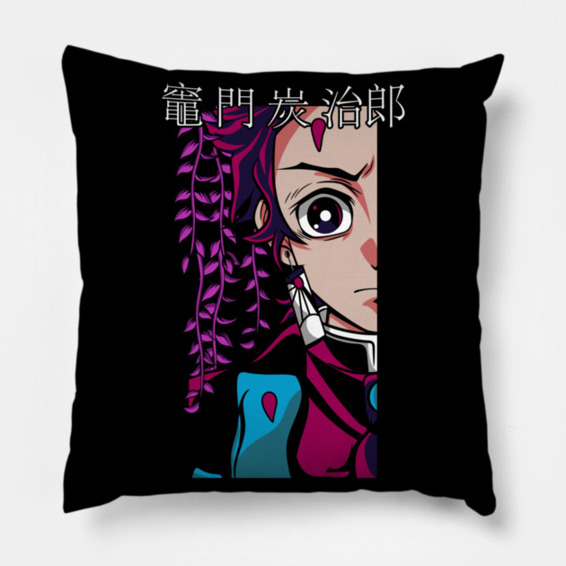 Tanjiro - Demon Slayer Pillow by Otaku Vibes