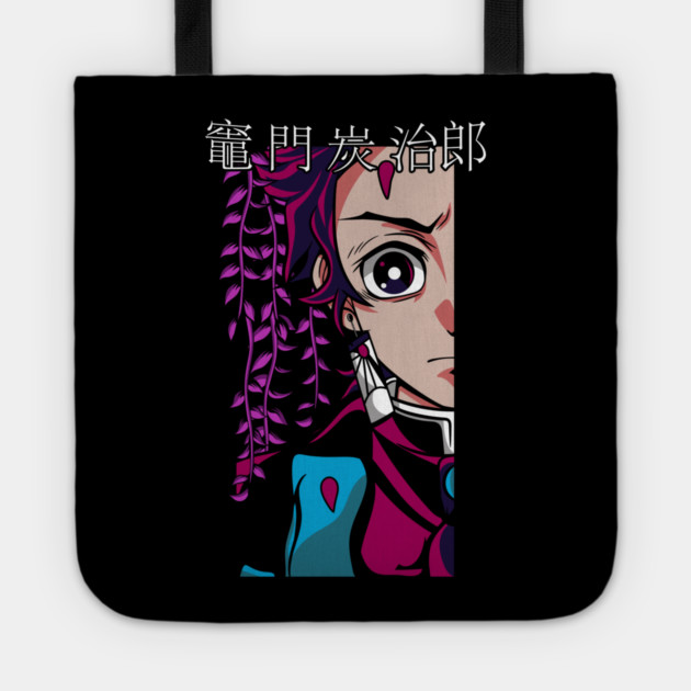 Tanjiro - Demon Slayer Tote by Otaku Vibes