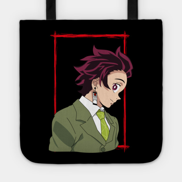 Tanjiro Kamado - Demon Slayer Tote by Otaku Vibes