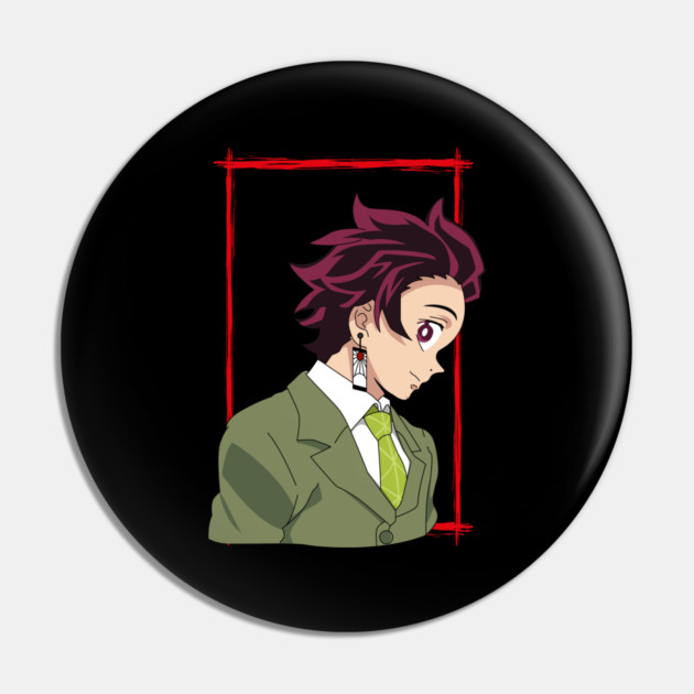 Tanjiro Kamado - Demon Slayer Pin by Otaku Vibes