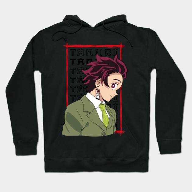 Tanjiro Kamado - Demon Slayer Hoodie by Otaku Vibes