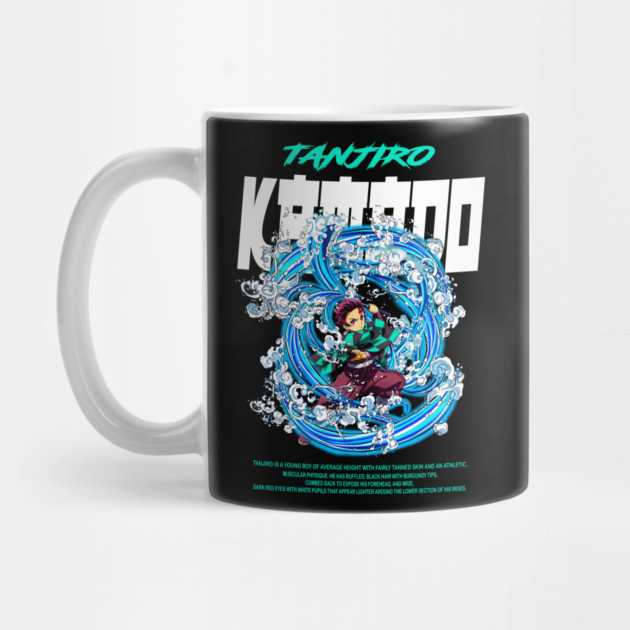 Demon Slayer Tanjiro Kamado Water Breathing by Otaku Vibes