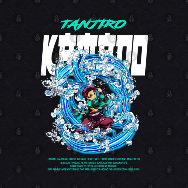Demon Slayer Tanjiro Kamado Water Breathing by Otaku Vibes