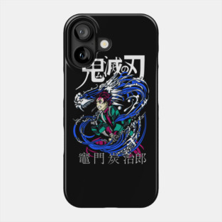 Tanjiro Kamado Water Breathing - Demon Slayer Phone Case