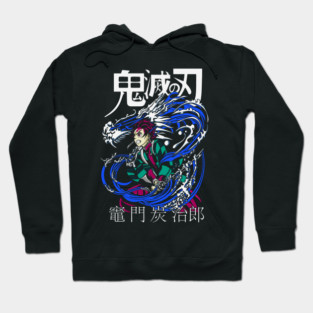 Tanjiro Kamado Water Breathing - Demon Slayer Hoodie