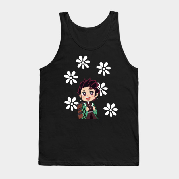 Cute Tanjiro Kamado - Demon Slayer Tank Top by Otaku Vibes