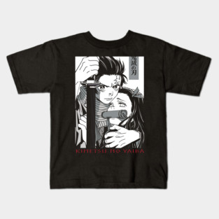Tanjiro and Nezuko Art - Demon Slayer Kids T-Shirt