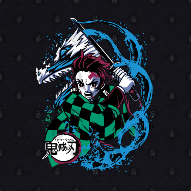 Tanjiro Kamado Water Breathing - Kimetsu no Yaiba by Otaku Vibes