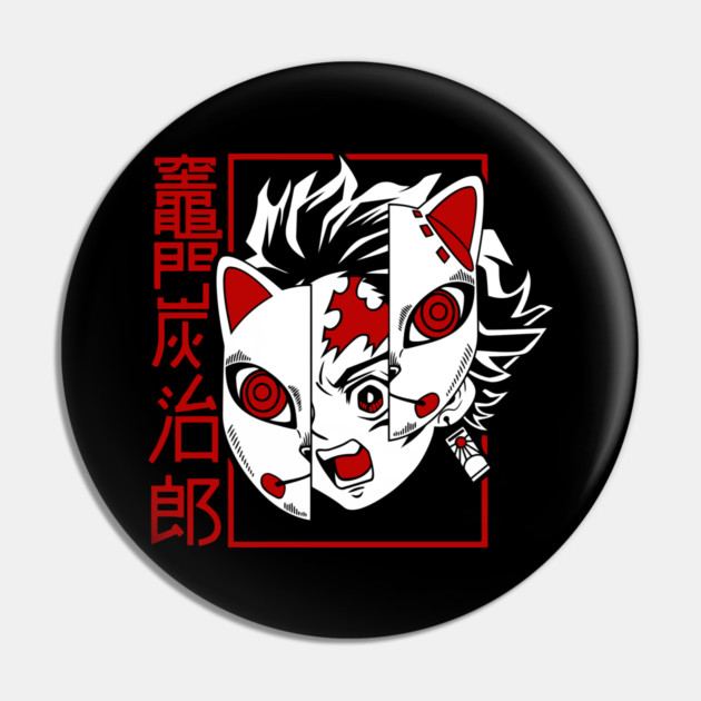 Tanjiro - Kimetsu no Yaiba Pin by Otaku Vibes