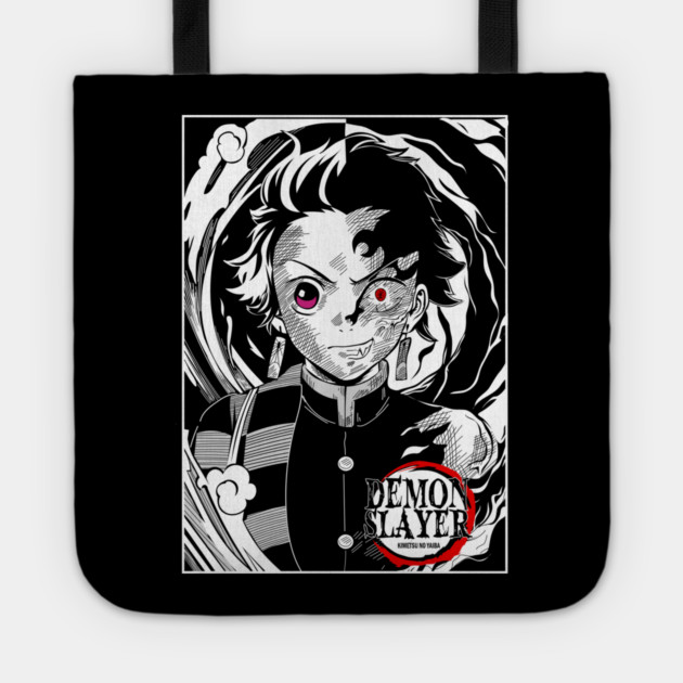 Tanjiro Kamado - Kimetsu no Yaiba Tote by Otaku Vibes