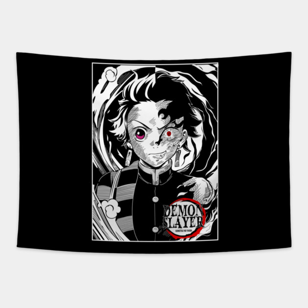 Tanjiro Kamado - Kimetsu no Yaiba Tapestry by Otaku Vibes