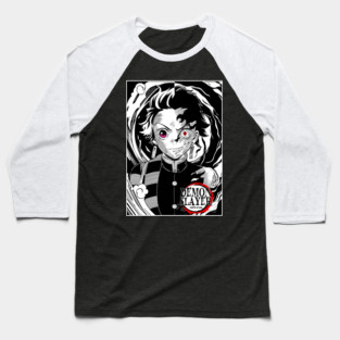 Tanjiro Kamado - Kimetsu no Yaiba Baseball T-Shirt