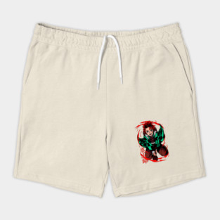 Tanjiro Sun Breathing Form - Demon Slayer Shorts