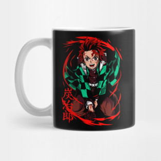 Tanjiro Sun Breathing Form - Demon Slayer Mug