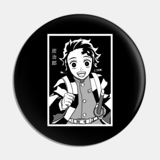 Happy Tanjiro - Demon Slayer Cool Desgn Pin