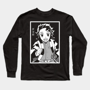 Happy Tanjiro - Demon Slayer Cool Desgn Long Sleeve T-Shirt