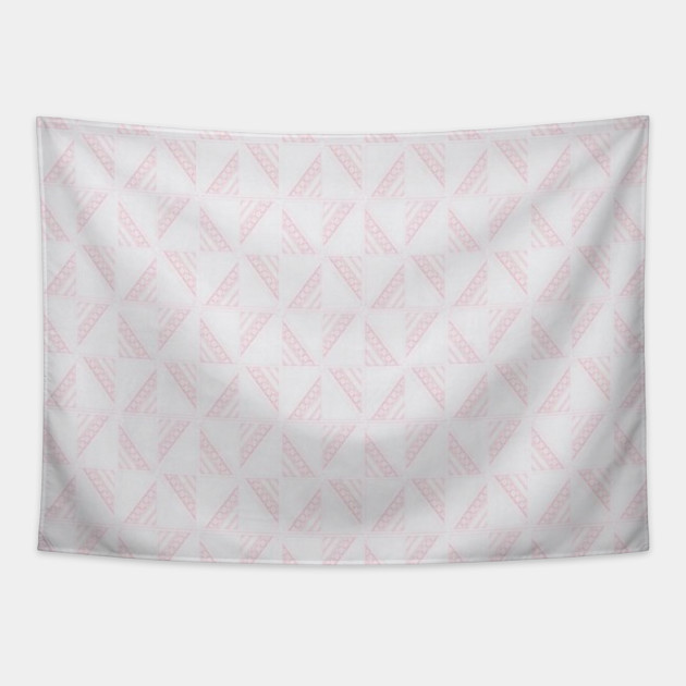 Hmong Tribal "Fan Blade" Pattern – Plai Jao (Thief Pattern) Tapestry by Pimcolle