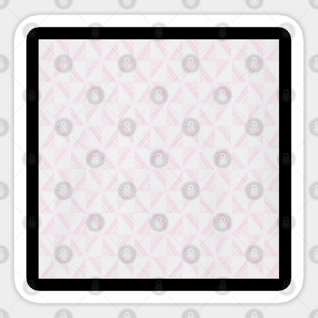 Hmong Tribal "Fan Blade" Pattern – Plai Jao (Thief Pattern) Sticker by Pimcolle