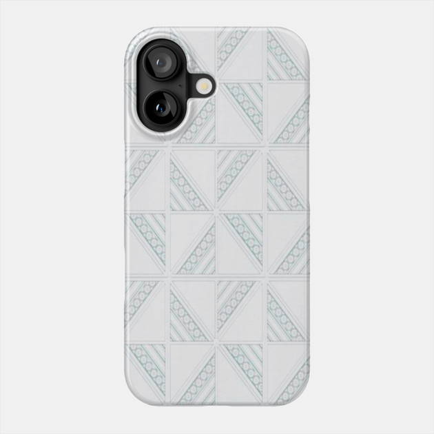 Hmong Tribal "Fan Blade" Pattern – Plai Jao (Thief Pattern) Phone Case by Pimcolle