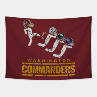 washington commanders - Retro Tapestry