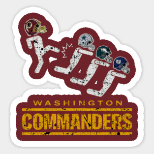 washington commanders - Retro Sticker