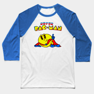 Sexy Super Pac-Man 1982 Baseball T-Shirt