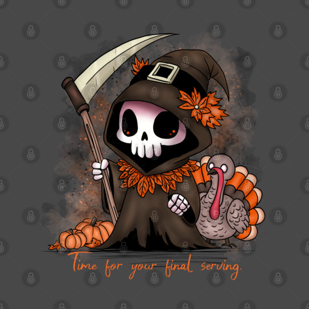 Thanksgiving Grim Reaper by H. R. Sinclair