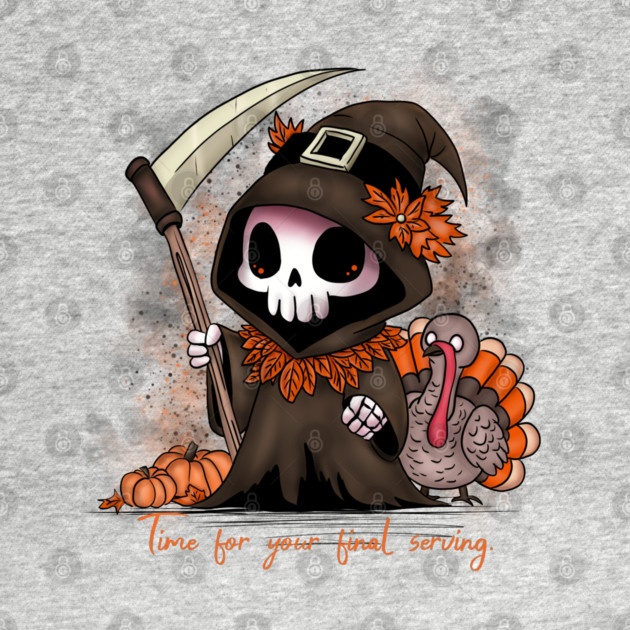 Thanksgiving Grim Reaper by H. R. Sinclair