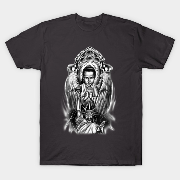 Prayer for Liberty T-Shirt by Besttattoogil