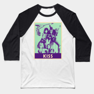 Kiss Vintage Baseball T-Shirt