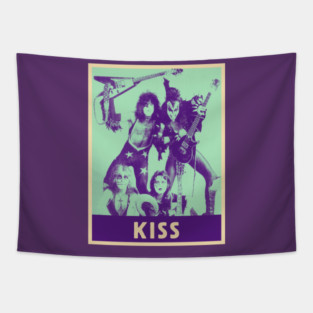 Kiss Vintage Tapestry