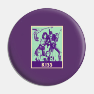 Kiss Vintage Pin