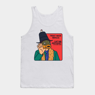 Trout Mask Replica Fan Art Tank Top